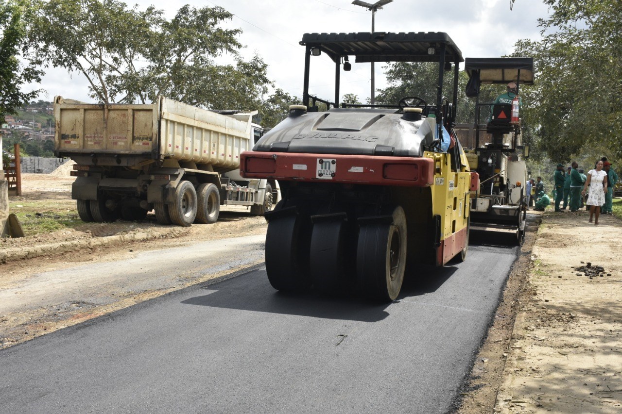 Camacã: Recapeamento Asfáltico chega no Terminal Rodoviário